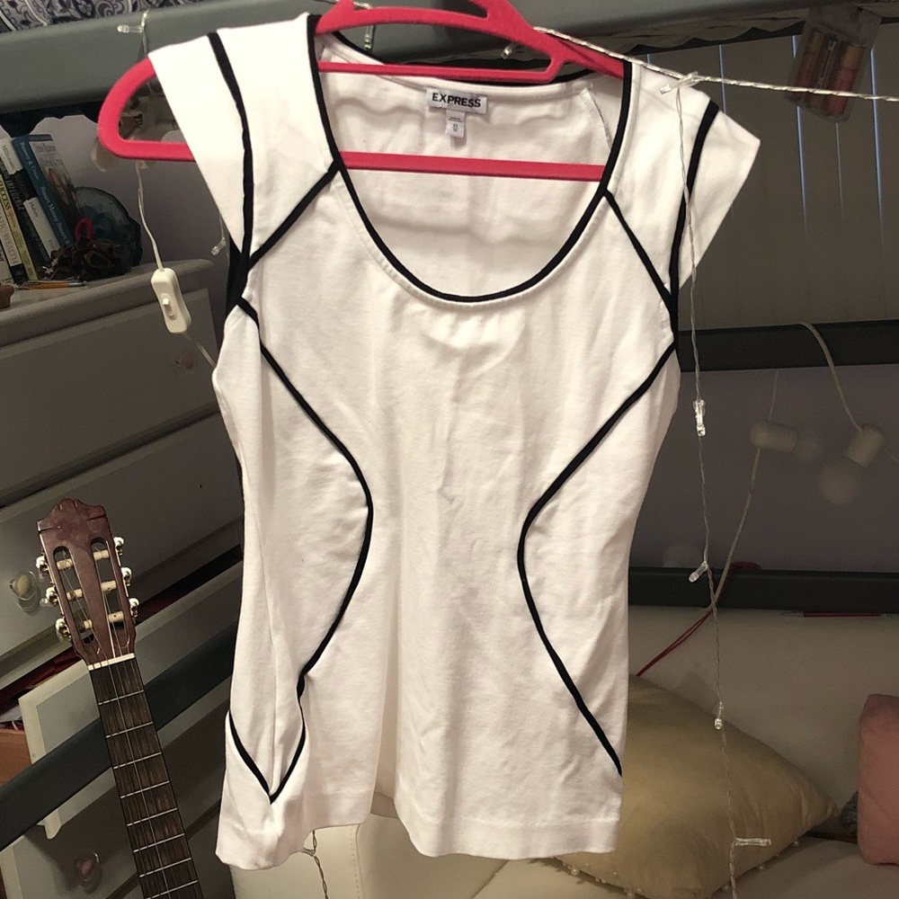 Cute shirt from express. Dressy or casual